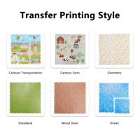 Tapis de jeu pour bébé Hydefoam en EVA sans danger pour la peau, impression par transfert, pour un usage domestique, avec des options de couleurs personnalisées, tapis de jeu pour enfants en EVA souple