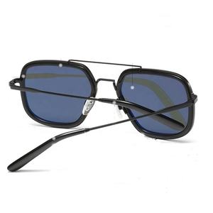 Gafas de Sol de Metal Vintage de nueva moda, gafas de sol hechas a mano con lentes polarizadas UV400, Material de vidrio para hombres - Product Image 6