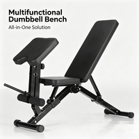 Banc de musculation pliable multifonctionnel, banc de musculation pour barre, rack de squat, banc de musculation à domicile
