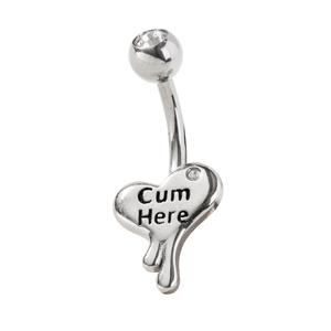 Anillos de Ombligo de Acero Inoxidable Plateado con Circonita en Forma de Corazón de <span class=keywords><strong>Gaby</strong></span>, Joyería Corporal de Alta Calidad para Bodas - Product Image 1