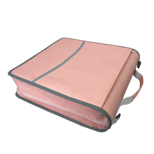 Vente chaude Zipper Binder Étanche <span class=keywords><strong>Nylon</strong></span> 3 Anneaux Zipper Binder 3 Pouces D-Ring Grande Capacité École et Bureau Binder Organisateur - Product Image 5