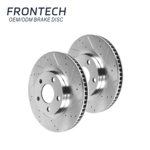 Disque <span class=keywords><strong>de</strong></span> <span class=keywords><strong>frein</strong></span> brut premium percé et rainuré pour Opel, Infiniti Q50 2017, Chrysler 300c, Subaru Legacy <span class=keywords><strong>2011</strong></span> - Product Image 1