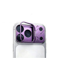 Protection d'objectif de caméra arrière invisible pour iPhone 18 Pro Max 17 Pro – Film protecteur de caméra en métal