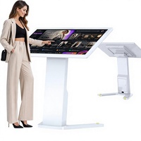 MWE 32 Zoll 43" Interaktiver Touchscreen Digital Signage Kiosk Freistehend Android OS 1920P Auflösung Einkaufszentrum Navigation Hotel