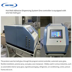 Système de distribution de colle thermofusible Nantong, pompe 90x60x60cm, machine de pulvérisation de colle - Product Image 5