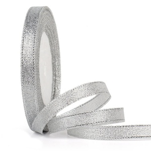 Wholesale Custom Logo Printing 100% Polyester Metallic Design <b>Ribbon</b> for Wedding Birthday <b>Gifts</b> <b>Gift</b> Packaging - Product Image 2