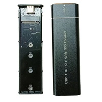 Casing Aluminium Alloy dengan Pembuangan Panas Cepat dan Transmisi Kecepatan Tinggi Kotak Drive Solid-state Eksternal M.2 NVME SSD