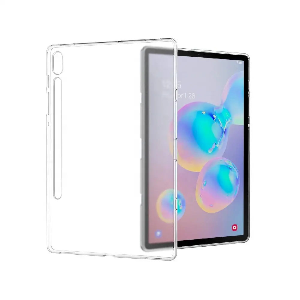 MoKo Clear Soft Flexible Transparent TPU Shockproof Back Cover Case for Galaxy Tab S6 10.5 inch SM-T860/T865 2019