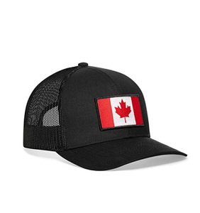 Gorra de <span class=keywords><strong>Camionero</strong></span> de Invierno Unisex de Lona y Terciopelo Personalizada de Canadá, de 5 Paneles, Impermeable, de Poliéster/Algodón, Venta al por Mayor, Fábrica OEM - Product Image 1