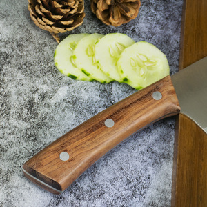7.5นิ้วที่มีคุณภาพสูงญี่ปุ่นสแตนเลสไม้จับครัวมีดผัก - Product Image 4