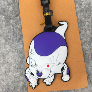 18 modèles d'étiquettes à bagages en PVC <span class=keywords><strong>DBZ</strong></span> imprimées en haute définition, en caoutchouc souple <span class=keywords><strong>3D</strong></span>, en plastique, étiquettes de valise de dessin animé d'anime - Product Image 5