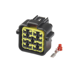 Connecteurs automobiles 16 broches étanches mâle-femelle noir-jaune en plastique IP20 - Product Image 3