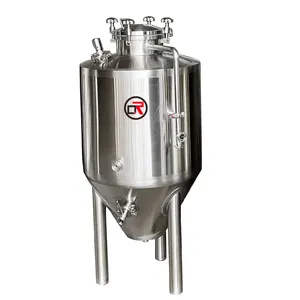 200L 500L fermenter factory supplier equip beer turnkey project brewing equipment fermentation tank