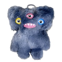 EZBABY Pendentif Poupée en Peluche Longue Boîte Mystère Jouet Tendance Monstre Dentaire Mignon et Moche Peluche Douce pour Enfants 0-10cm 14+
