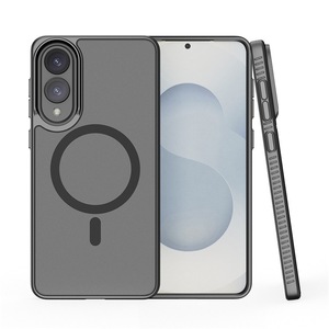 2025 mate negro TPU PC protección magnética funda para teléfono móvil para Samsung Galaxy S25 Edge - Product Image 3