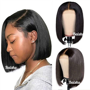 Offerta Speciale: Parrucche Bob Corte Ricci da <span class=keywords><strong>Donna</strong></span> 2025 con Riga Laterale, Voluminose e Naturali, Brasiliane, Vietnamite, Disponibili - Product Image 1