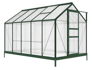 6.2x10.2FT Plantation de graines serre de plain-pied en plein air avec base en métal et cadre en aluminium et panneau PC bâtiment de jardin - Product Image 2