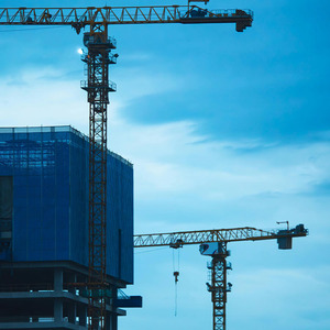 Kran Menara Flat Top Tahan Lama Untuk Proyek Pembangkit Listrik, Daya Angkat Maksimum 16 Ton, Rangka Baja Kekuatan Tinggi - Product Image 5