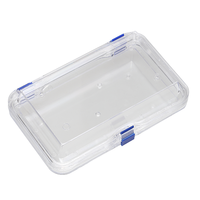 Boîte d'emballage transparente pour montre PS 16x10x5cm, étui de présentation en plastique fait main pour cadeau ou artisanat