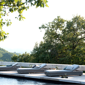 Extérieur <span class=keywords><strong>Soleil</strong></span> Fun Chaise longue <span class=keywords><strong>Transat</strong></span> Meubles Chaise Longue <span class=keywords><strong>Bain</strong></span> De <span class=keywords><strong>Soleil</strong></span> Lit Chaise de Plage - Product Image 5