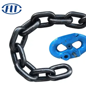 G80 Alloy steel mining high strength round steel link chain in mining industry