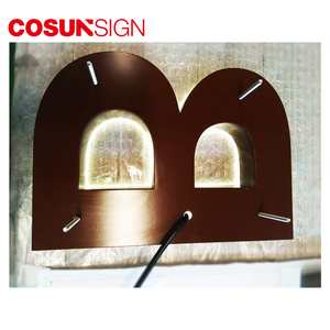 COSUN – signe de lettres en métal personnalisé 3d lumineux, alphabet led nail art, lettre en résine - Product Image 3