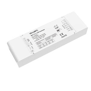 V5-L(WT) Tuya ไวไฟ5 in 1ตัวควบคุม <span class=keywords><strong>LED</strong></span> สำหรับ RGB, RGBW, rgbct, CCT หรือไฟเส้น <span class=keywords><strong>LED</strong></span> สีเดียว DC12V ตัวควบคุม24V 36V 48V - Product Image 1