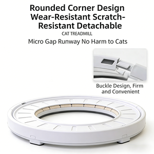 ล้อวิ่งออกกำลังกายสำหรับแมวและสุนัข ขนาดใหญ่ ปรับแต่งได้ ผลิตจาก PP ABS เงียบ ไม่ส่งเสียงรบกวน อุปกรณ์ฟิตเนสสำหรับปีนป่าย เหมาะสำหรับสัตว์เลี้ยงในบ้าน - Product Image 4