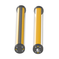 IP68 Protection des mains rideaux lumineux de sécurité capteurs de barrière lumineuse de sécurité optique 1 ensemble support Installation NPN PNP étanche