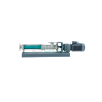 Bomba de tornillo simple eléctrica de acero inoxidable ZJWOG NM031BY01L06B con salida estilo francés para aguas residuales industriales
