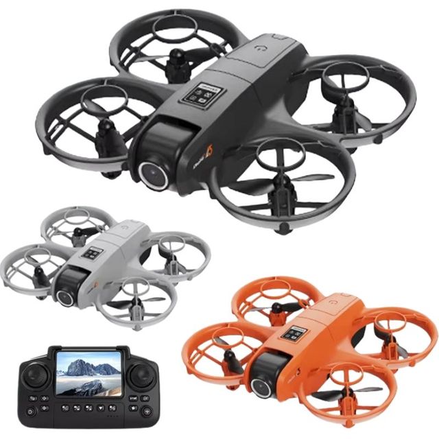YL3 Mini Beginner Drone 480p Flying Camera Remote Control Optical Flow Foldable Brushless Motor Pocket-sized Plastic