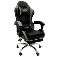 Zéro gravité Cyber chaise à bascule ordinateur PU cuir Racing Pro ergonomique PC Gaming Gear chaise chaises de jeu avec repose-pieds