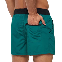 Shorts de plage personnalisés 2025 pour hommes – Grande vente OEM – Maillots de bain décontractés imperméables, unis ou imprimés, grandes tailles avec poche zippée