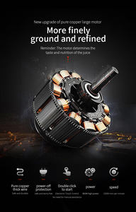 خلاط صغير قابل لإعادة الشحن وعصارة عالية الطاقة خلاط محمول عصير كهربائي وهزاز بروتين يدوي - Product Image 2