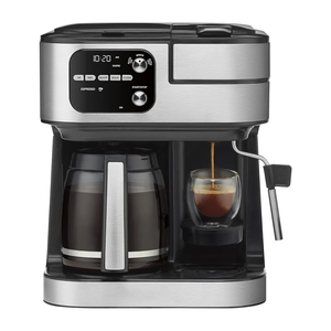Cafetera Automática para Espresso, Cappuccino y Latte con Barra de Progreso Táctil de 19 Bares, Color Gris, Idioma Francés, para Hoteles, Totalmente Automática - Product Image 2