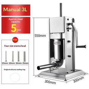 3L <b>Sausage</b> Filling <b>Machine</b> 201 Stainless Steel <b>Sausage</b> <b>Machine</b> Hand <b>Sausage</b> Filling Tool - Product Image 2