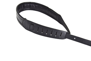 High End OEM Black <strong>Leather</strong> <strong>Guitar</strong> <strong>Strap</strong> Wholesale Made in China - Product Image 5