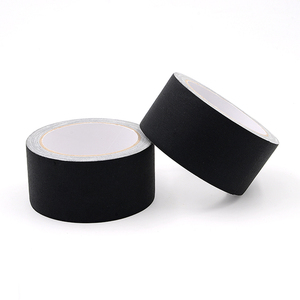 Kostenlose Muster: Rückstandsfreies 2-Zoll Schwarzes Mattes <span class=keywords><strong>Gaffa</strong></span>-Tape aus Baumwolle für Fotografen, Farblich Anpassbar - Product Image 3