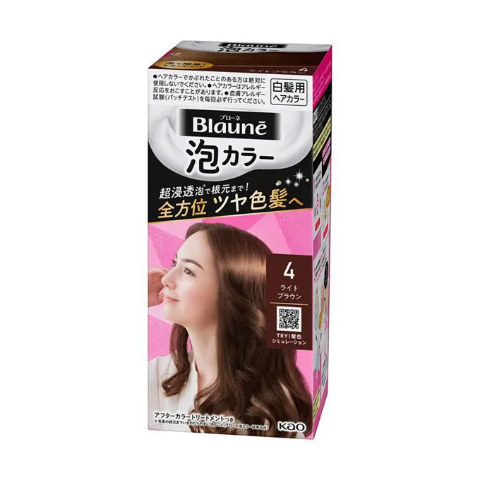 Hair Styling Products Riese Foam Color Soft Greige Japanese Bubble Hair Dye Foam