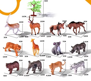 Conjunto grande de animales dinosaurios de juguete para niños, juego de animales de granja, juguetes para animales, juguetes de plástico, juegos de animales salvajes - Product Image 3