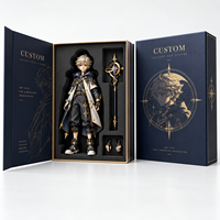 Boîte cadeau personnalisée pour figurines de collection, emballage rigide en papier de luxe avec insert en EVA pour jouets de créateurs, figurines d'art, accessoires