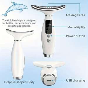 Facial Neck Beauty <b>Massager</b> for Face and Neck Face <b>Wand</b> Massage Device with 7 Color - Product Image 3