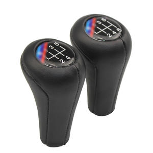 Poignée de levier de vitesse en cuir pour voiture, 5 ou 6 vitesses, pour BMW E36 E46, design ergonomique - Product Image 4