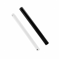 Tige de suspension universelle Guanghua pour ventilateur de plafond, tube métallique noir/blanc pour l'ajustement de la hauteur des ventilateurs et lampes