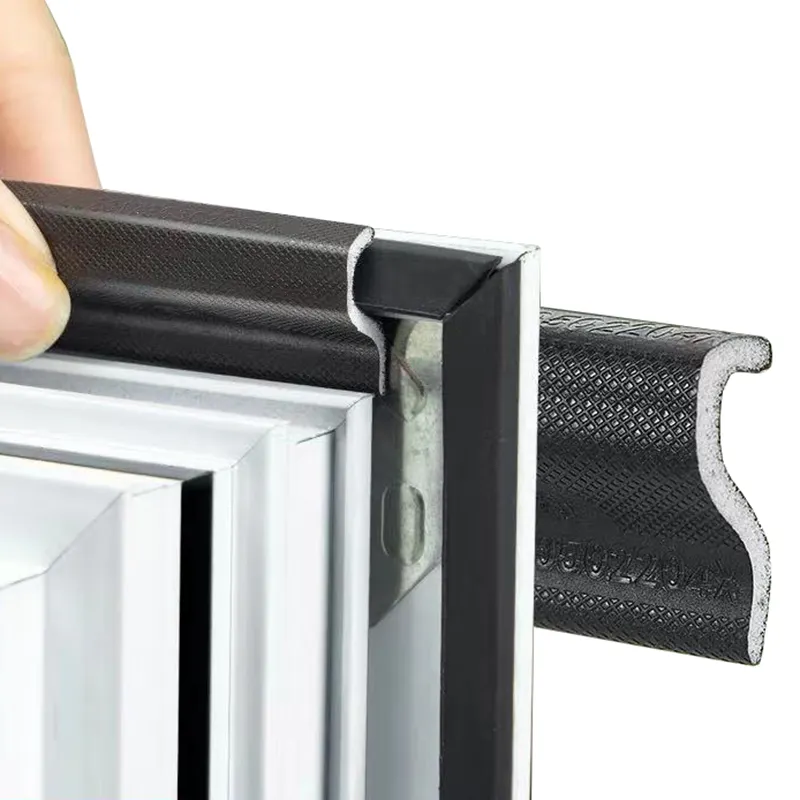 Verkleidung flexible Tür Fenster versiegelte Streifen Polyurethan Tür Fenster Dichtung pe pu pp Tür Fenster Dichtung streifen