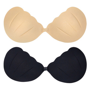 <span class=keywords><strong>Soutien</strong></span>-<span class=keywords><strong>gorge</strong></span> adhésif push-up invisible pour femme, rehausseur de poitrine, bonnets moulés 3D, dos profond en V, sans bretelles, pour robe de mariée - Product Image 5