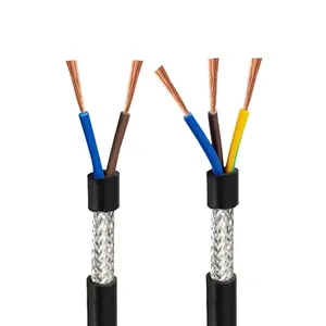 Charging Data Cable ULSJT SVT Tinned Copper Multi Core PVC Jacket Twisted Pair Shielded Cable