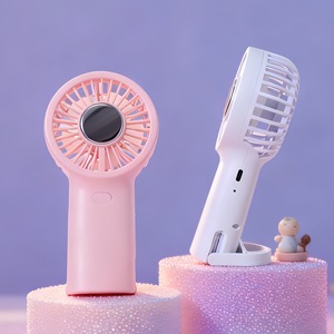 Ventilateur portable à clipser, rechargeable, alimenté par USB, moteur DC 2W, trois vitesses, pour les voyages en extérieur et l'utilisation sur le bureau - Product Image 3