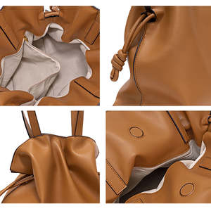 Hot selling women's fashionable shoulder <b>bag</b>, large capacity handbag, women's genuine leather tote <b>bag</b> - Product Image 5