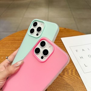 Funda para Teléfono Móvil <span class=keywords><strong>2</strong></span> en 1 de Color Sólido Transparente para <span class=keywords><strong>iPhone</strong></span> 17 11 12 13 14 15 18, Funda 3D Colorida para <span class=keywords><strong>iPhone</strong></span> 16 Pro Max - Product Image 5